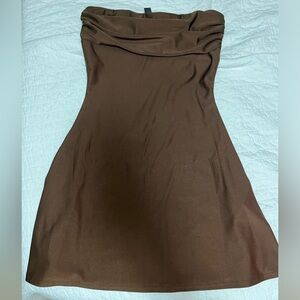 Elegant Brown Dress